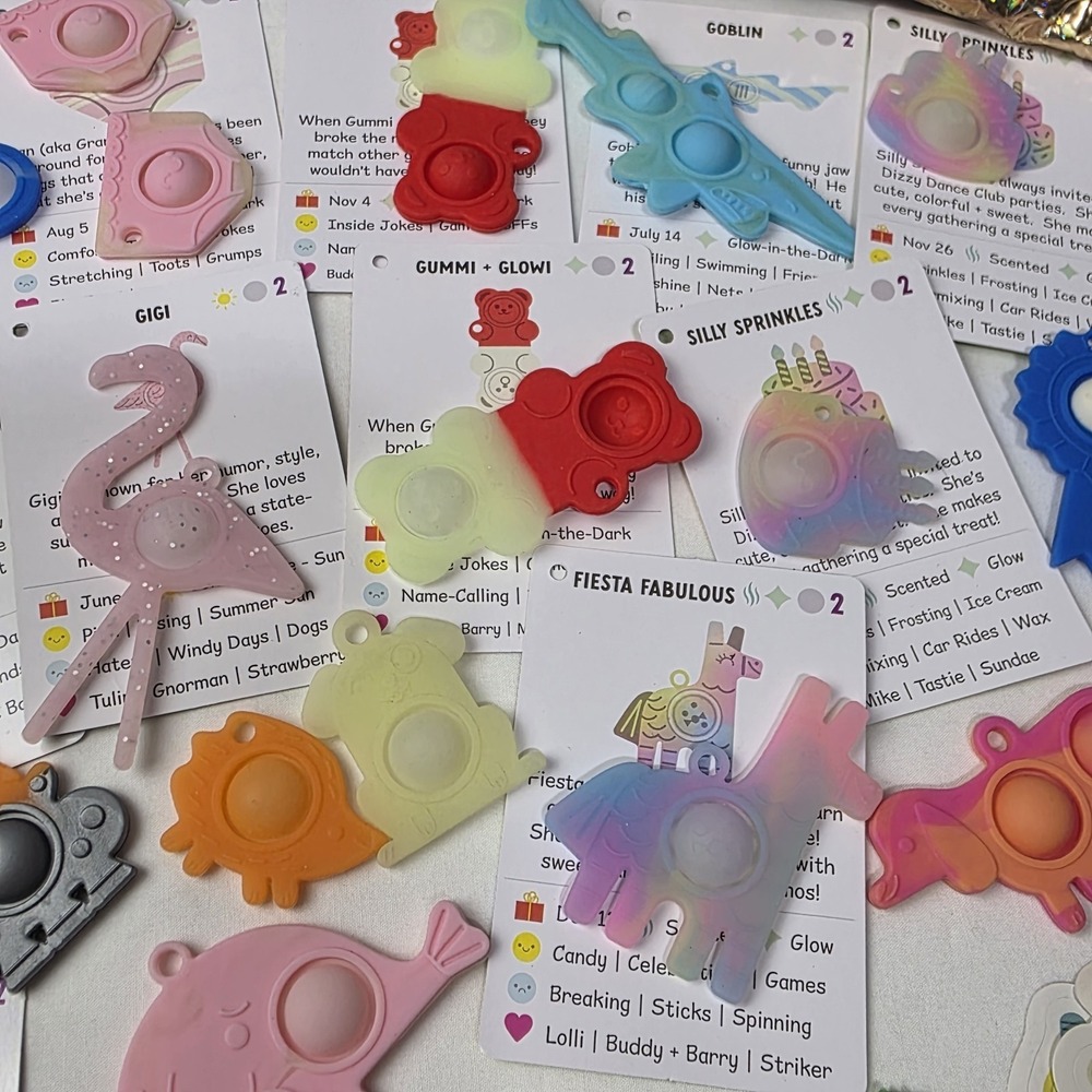 Pop It Pet Fidget Toy Lot Of 24 - Picture 3 of 11